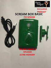 SCREAM BOX BASIC Halloween 2024 PIR Sensor Programmable Speaker MEMORY (7 min) picture