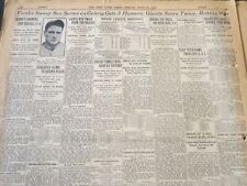1927 JUNE 24 NEW YORK TIMES - GEHRIG'S 3 HOMERS STOP RED SOX - NT 6384 picture