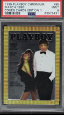 🇺🇸RARE PSA 9 DONALD TRUMP (ROOKIE?) Playboy Card Chromium Cover Edition 1 #R85 picture