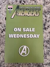 Avengers #34 Vol. 8 (Marvel, 2020) Marvel Wednesday Variant Cover, VF picture