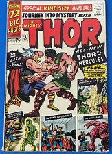 Journey Into Mystery Annual #1 Key 1st Hercules 1965 MCU THOR Marvel Comics picture