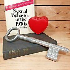 Unique Vintage Valentines Day Gift Heart Key to Intercourse Everything About Sex picture