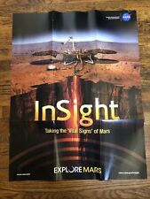 NASA - Explore Mars Poster - Insight - SPACE Exporation 25 x 33 picture
