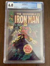 MARVEL THE INVINCIBLE IRON MAN #1 1968 CGC 6.0 picture