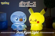 Pokemon Pokepeace Poke Peace Puni Kyun Light Pikachu, Piplup set of 2 New picture