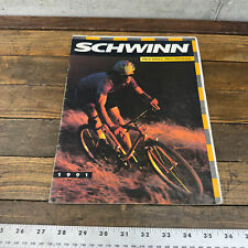 Vintage 1991 Schwinn Bicycle Brochure Catalog MTB Bike 594 Sierra MOS Price List picture