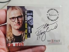 2005 Inkworks The X-Files: Connections Dean Haglund Autograph Card A-9 picture