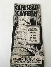 The Carlsbad Caverns of New Mexico Guide Booklet, Cavern Supply Co. 1940s picture