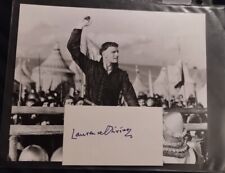 Laurence Olivier signed autograph 3X5 cut & 8X10 English Actor & Director  picture