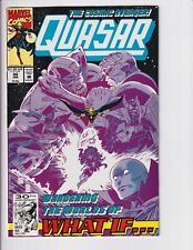 QUASAR #30 (1992) NM- 1st VENOMIZED COVER (Thor) -Thanos Appearance-What If... picture