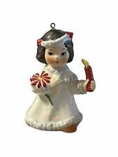 Vintage Goebel Charlot Byj Annual Baby Bell Ornament  1989 RARE Mint Condition picture