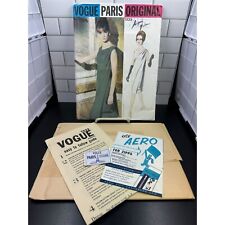 Vintage Vogue Paris Original Evening Gown #1333 by Jacques Heim Uncut picture