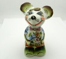 Gzhel mouse Rat porcelain figurine souvenir handmade 3.5