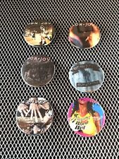 Bon Jovi “The First 5” Album Covers 1.5” Pin Back Buttons W/ Chase Button picture