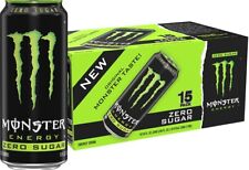 Monster Energy Zero Sugar, Green, Original, Low Calorie Energy Drink, 16 Fl Oz picture