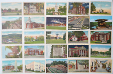 Tennessee Postcard LOT 25 Unused TN Linen Views City Buildings Unposted Unused picture