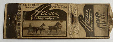 Haas Photographer New York City NY Vintage 1930s Matchbook Cover picture