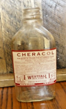 VINTAGE Hand-crafted Bottle-CHERACOL-Approx. 3.5