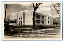 Boone Iowa RPPC Photo Postcard New Bryant School 1949 Posted Vintage picture