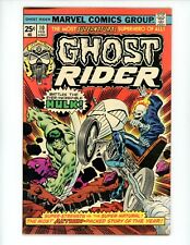 Ghost Rider #10 1975 FN Ron Wilson Marvel Hulk Comic Gary Friedrich Comics picture