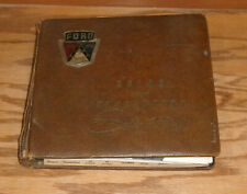 Original 1957 Ford Color & Upholstery Selections Dealer Showroom Album 57 picture