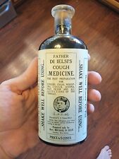 Antique Medicine Bottle Indian Cannabis Opium Heroin Alcohol Chloroform Vintage  picture