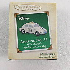 Hallmark Keepsake Miniature Ornament Amazing No 53 Herbie The Love Bug 2005 New picture