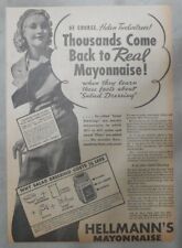 Hellmann's Mayonnaise Ad: Helen Twelvetrees from 1936 Size: 11 x 15 inches picture
