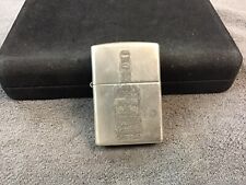 Vintage 1997 Zippo Jim Beam Silver Plated Lighter picture