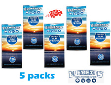 Elements Super Slim Cigarette Filters (5 BOXES OF 126) 630 count   picture