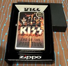 ZIPPO 48178 KISS End of Road Tour Street Chrome NEW in Box Windproof Lighter picture