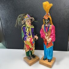 🐴 MAKE OFFER ‼️ #handmade #collectible colorful Nicaragua horse dance figurines picture