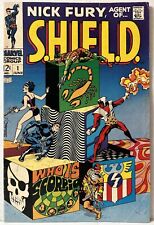 Nick Fury Agent of Shield #1- First app Scorpio (Marvel, 1968) Steranko VG picture