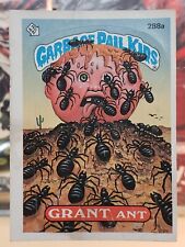 Topps Original Garbage Pail Kids 288a GRANT ANT. GpK card, VG Off center picture