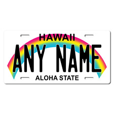 Personalized Hawaii License Plate 5 Sizes Mini to Full Size  picture