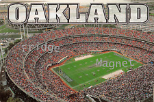 Oakland Raiders CA Stadium Coliseum Football Baseball Souvenir Fridge Magnet 2x3 picture
