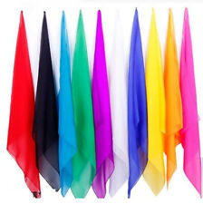 10pcs Magic Silk 45*45cm Magician Ultra-thin Scarves Multicolor Magic Tricks Fun picture