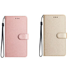 Silk PU Leather Flip Wallet Phone Case for Huawei Honor 90 70 50 10 X8 Nova 9 picture