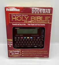 Franklin Electronic The Holy Bible King James Version 1995 KJB-640 picture