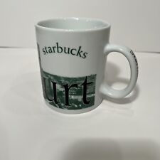 Starbucks Coffee Cup Frankfurt City Mug Collector Series 18 Oz Germany Green picture