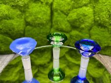 14mm 3 Pack Extra Thick Glass Water Bong Head Piece Bowl Holder   picture
