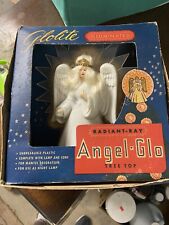 Vtg  Glolite Angel-Glo Magic Wand  Working Christmas Light -Tree Top/ Wall Hang  picture