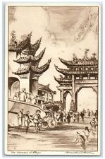 c1960 The Chinese Village Exposition Sketch San Francisco California CA Postcard picture