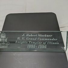 J. Robert Stockner R. E. Grand Commander Knights Templar of Illinois 1995-1996  picture