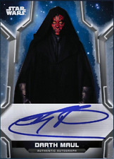 2021 Topps Star Wars Holocron Series Signature RAY PARK  as DARTH MAUL Digital picture