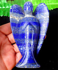 189g 98x62x28mm Natural Lapis Lazuli Carved Angel Furnishing Articles ZL6353 picture