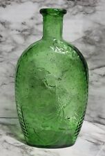 Vintage Green Glass Bottle. Wheaton. General Washington. George Washington.... picture
