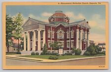Emporia Virginia, Monumental Methodist Church, Vintage Postcard picture
