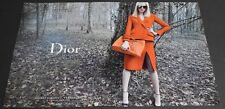 2013 Print Ad Sexy Heels Long Legs Fashion Lady Blonde Woods Skirt Orange Dior a picture