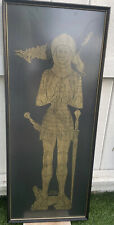 Vintage Brass Rubbings Sir John Foxley picture